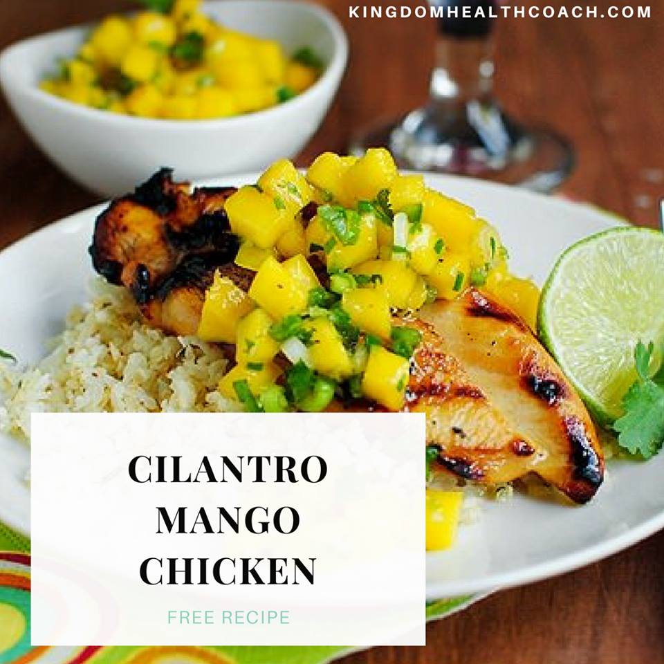 Read more about the article Cilantro Mango Chicken Recipe