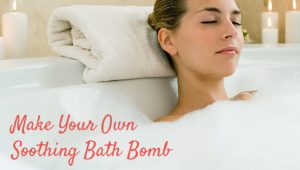 Read more about the article Make your own soothing bath bomb